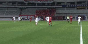 奥斯卡头球摆渡，克莱伯后点头球破门，玉昆1-0浙江