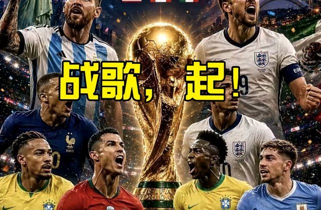 世界杯势力榜上线！快来选取你的主队&支持的球员加油助威